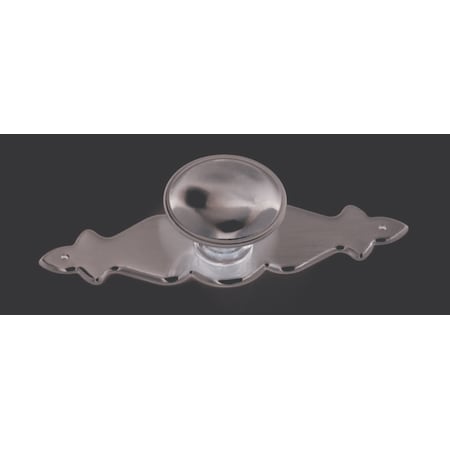 Laurey 4" x 1" Georgetown Backplate, Satin Chrome 22239